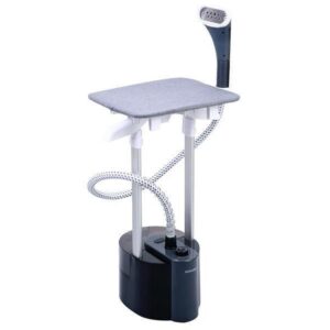 Sonashi 1.6L Garment Steamer with 35G/min Steam Flow, Mechanical Control, and Overheat Protection, Continues Working for 60 Mins, Adjustable Height - Ironing Board