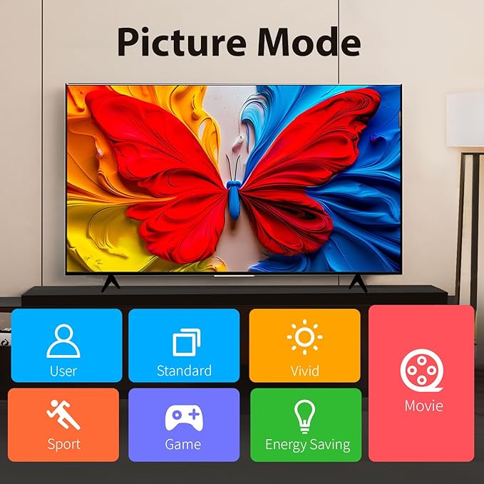 TCL 32 Inch Smart QLED Direct 32" Full HD LED TV with Android TV, HDR Compatible with Google Cast & Google Home Slim Design