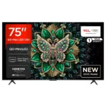 TCL 75 inches TV 4K UHD Smart QD-Mini LED Google TV