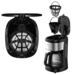 Midea 1.5 Liter Coffee Maker - MCD150MWBPK [black] - Image 2