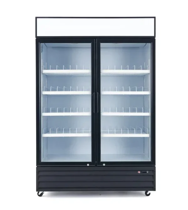 SPJ 900Litres Display Chiller Fridge, Showcase Fridge, 2 Doors