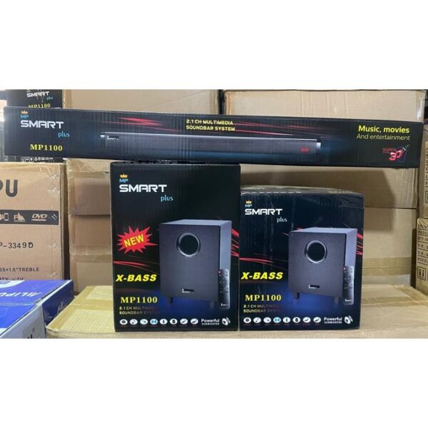 SmartPlus 2.1Ch SoundBar System, Powerful Soundbar And Subwoofer With Very Clear Sound | MP5250 - Image 2