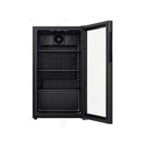 Hisense 91LITERS GLASS DOOR BEVERAGE COOLER CHILLER, ADJUSTABLE TEMPERATURE CONTROL, ENERGY-EFFICIENT, SLEEK & MODERN DESIGN, QUIET OPERATION, INTERIOR SHELVING, JC91DR