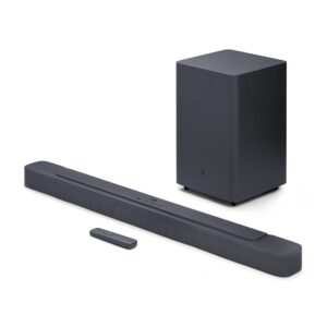 JBL Bar 2.1 Deep Bass (MK2) 2.1 Channel Soundbar with Wireless Subwoofer, 300W Total Power, Immersive Surround Sound, Built-In Dolby, Bluetooth Stream, HDMI/Optical Connect -...