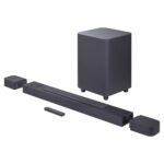 JBL Bar 800 5.1.2 Channel Soundbar with Detachable Speakers, Dolby Atmos Surround, PureVoice Technology, 720W Output Power, Built-In WiFi, Voice Assistant, 4K Vision - Black,...