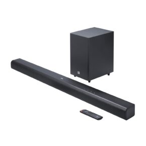 JBL Cinema SB550-3.1 Channel Soundbar, 250W Dolby Audio, Wireless 5.25” Subwoofer, HDMI ARC, Optical & Bluetooth Streaming.