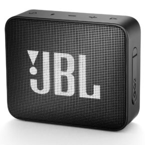 JBL GO 2 Portable Waterproof Bluetooth Speaker (Midnight Black)