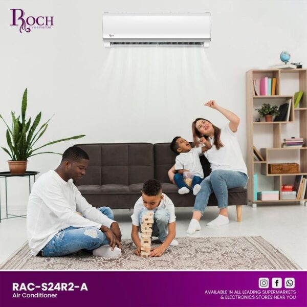 Roch 24000 BTU Original Wall Split AC Air Conditioner-White