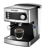 Sonashi 2 In 1 Coffee Maker SCM-4965 – 850W, Touch Button Coffee Machine with Ulka Italy Pump, Steam Nozzle, Overheat Safety Protection | Kitchen Appliance
