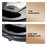 Sonashi 7-in-1 Multi Snack Maker SSM-862 - Detachable Sandwich, Grill, Donut, Waffle, Cupcake, Nutty, Omelet Making Plates | Kitchen Appliances