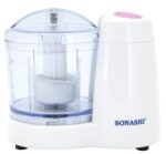 SONASHI SMC-13 Kitchen Chopper [White] Dual Speed 350ml Blender Chopper with Plastic Jug, 220-240V 50/60Hz 120W | Home Kitchen Appliances