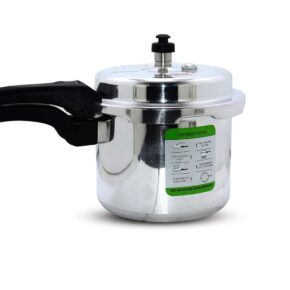 SONASHI SPC-230 Pressure Cooker – Heavy-Base Aluminium Pressure Cooker with Whistling Weight Valve, Extra Strong Lugs, Mirror Polish | Home Appliances
