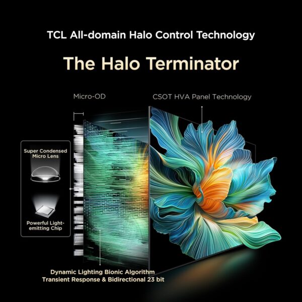 TCL 189 cm (75 inches) 4K UHD Smart QD-Mini LED Google TV 75Q6C