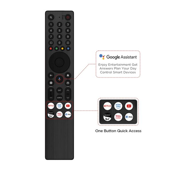 TCL 215 cm (85 inches) 4K Ultra HD Smart QLED Google TV 85T8C