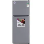 Roch 150 Liters Double Door Refrigerator With Top Freezer, Defrost Fridge - 3 Year Warranty