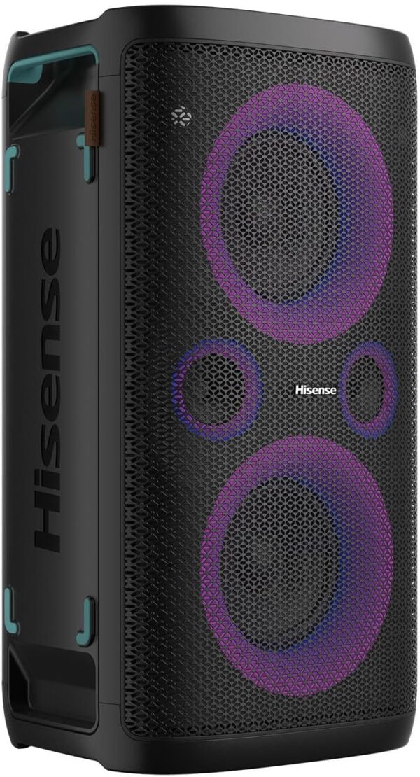 Hisense Party Rocker 350W, Wireless Outdoor & Indoor Party Speaker With Subwoofer, Premium Bass Party Box - Image 2