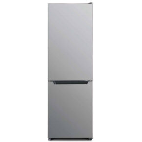 Roch 310 Liters Double Door Bottom Freezer Defrost Fridge – Silver