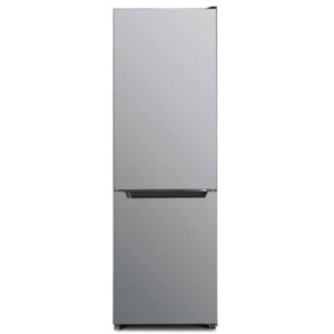 Roch 310 Liters Double Door Bottom Freezer Defrost Fridge – Silver