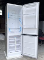 Roch 310 Liters Double Door Bottom Freezer Defrost Fridge – Silver