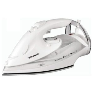 Hisense Steam Flat Iron 1800W 250 ML, Press Spray Function, Anti-Clacium, Anti-Drip, Vertical Stream, Auto-Shut off