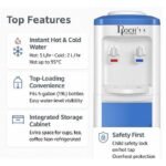 Roch RWD-09C-D (BL/W) Hot and Cold Water Dispenser with Compressor
