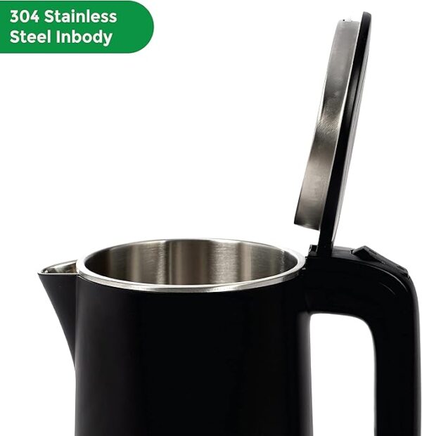 SPJ 1.8Liters Electric Fast Boiling Kettle, Premium Series With Sleek Modern Design - Black - Image 3