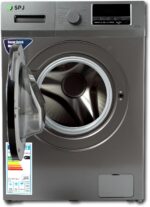 SPJ 6Kg Fully Automatic Front Load Washing Machine With LED Display, Multiple Wash Programs, Double Layer Front Door, Energy Efficient, Easy Operation - 1 Year Warranty - Image 2