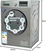 SPJ 6Kg Fully Automatic Front Load Washing Machine With LED Display, Multiple Wash Programs, Double Layer Front Door, Energy Efficient, Easy Operation - 1 Year Warranty - Image 5