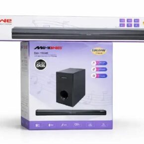 MeWe 2.1 CH Multimedia Speaker Soundbar, 80W - Black
