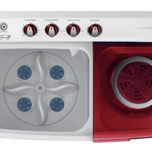 Samsung 12kg Twin Tub Washing Machine With Air Turbo, EZ Wash Tray, Rust Free, Powerful Cleaning - 5 Year Warranty