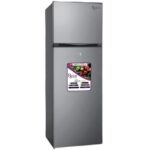Roch RFR -175DT-W 160 Liters Double Door Top Freezer Defrost Fridge 142 Net Liters, – Inox(2YRS WRTY)