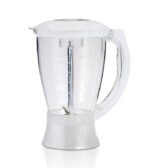 Saachi 3-in-1 Blender with Auto-Clean, 1.5L Jar, 550W, Steel Blades, Glass & Plastic Jars, Mill Grinder, 4-Speed Control – For Smoothies, Juices, Grinding - Image 3