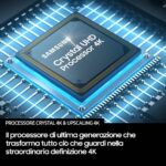 Samsung Crystal UHD 4K Smart TV 65'' UE65U8090FUXZT, Crystal 4K Processor, HDR, Smart Experience, OTS Lite & Adaptive Sound, Metal Stream Design, 2025