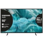 Samsung QLED 4K Vision AI Smart TV 50 Inch, Q4 Processor, 100% Color Volume with Quantum Dot, Motion Xcelerator, OTS Lite & Adaptive Sound, SlimLook Design