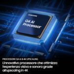 Samsung QLED 4K Vision AI Smart TV 50'' QE50Q7F4AUXZT, Q4 Processor, 100% Color Volume with Quantum Dot, Motion Xcelerator, OTS Lite & Adaptive Sound, SlimLook Design, 2025