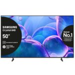 SAMSUNG UE50U7000FUXZT Crystal UHD 4K Smart TV, Crystal 4K Processor, HDR, Smart Experience, OTS Lite & Adaptive Sound, Metal Stream Design, 2025
