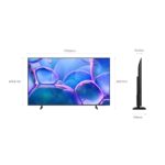 SAMSUNG UE50U7000FUXZT Crystal UHD 4K Smart TV, Crystal 4K Processor, HDR, Smart Experience, OTS Lite & Adaptive Sound, Metal Stream Design, 2025