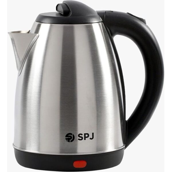 SPJ 1.8L Electric Kettle EKU-SS1801 - Black & Silver