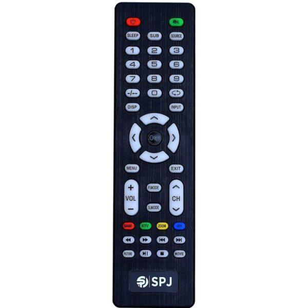 SPJ 24-Inch Frameless Analog LED TV (Solar Compatible) - Black