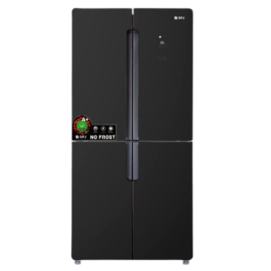 SPJ 559L 4 Door Side By Side Elegant Glass Finish Refrigerator | RFG-4BLU559C