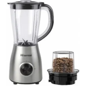 Hisense 1.5 Liters Blender 500W 2 jar blender 3 Years Warranty - Silver