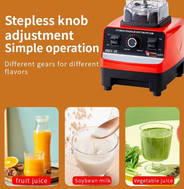 Commercial Blender 2L Jar Capacity Heavy Duty