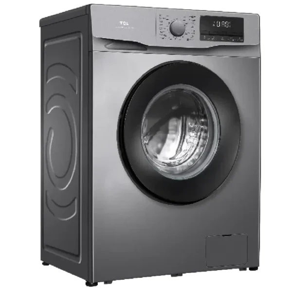 TCL 7kg Front Load Automatic Washing Machine, Quiet & Gentle Laundry Performance - Image 3