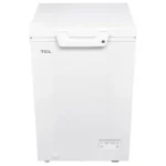 TCL 130 Liter Chest Freezer With Compact Deep Freezer with Mechanical Temperature Thermostat, Front Drain Water Outlet, Power Indicator, Storage Basket, Energy Efficient Freezing