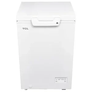 TCL 130 Liter Chest Freezer With Compact Deep Freezer with Mechanical Temperature Thermostat, Front Drain Water Outlet, Power Indicator, Storage Basket, Energy Efficient Freezing