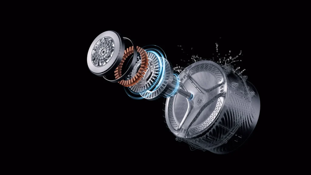 TCL 10/6Kg Front Load Washer Dryer Automatic Washing Machine, 1200 RPM, Direct Drive Inverter Motor, 15 Programs, Fast Washing & Drying,Child Safety Lock, Memory Function, Honeycomb Drum - 3 Year Warranty