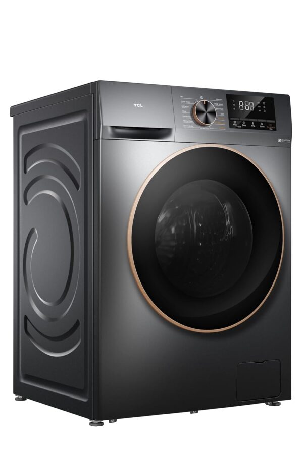 TCL 10/6Kg Front Load Washer Dryer, 1200 RPM, Direct Drive Inverter Motor, 15 Programs, Fast Washing & Drying,Child Safety Lock, Memory Function, Honeycomb Drum,1 Year Warranty,...