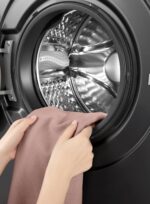 TCL 8Kg Front Load Washing Machine, 1200 RPM, Direct Drive Inverter Motor, 15 Programs, Drum Clean, Delay Start, Child Safety Lock, Honeycomb Drum, 1 Year Warranty, Grey - P208FLG