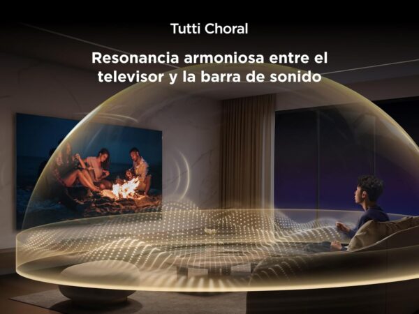 TCL Q65H Soundbar 3.1.2, 340W, Wireless Subwoofer, Dolby Atmos, DTS Virtual:X, Ray Danz, HDMI eARC, AirPlay 2, Bluetooth 5.3, Tutti Choral