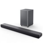 TCL S55H S-Class 2.1 Soundbar with Dolby Atmos, DTS Virtual:X, Wireless Subwoofer, Bluetooth Music Streaming and Auto Room Calibration - 1 Year Warranty